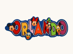 Disney Orlando Soft PVC Magnet