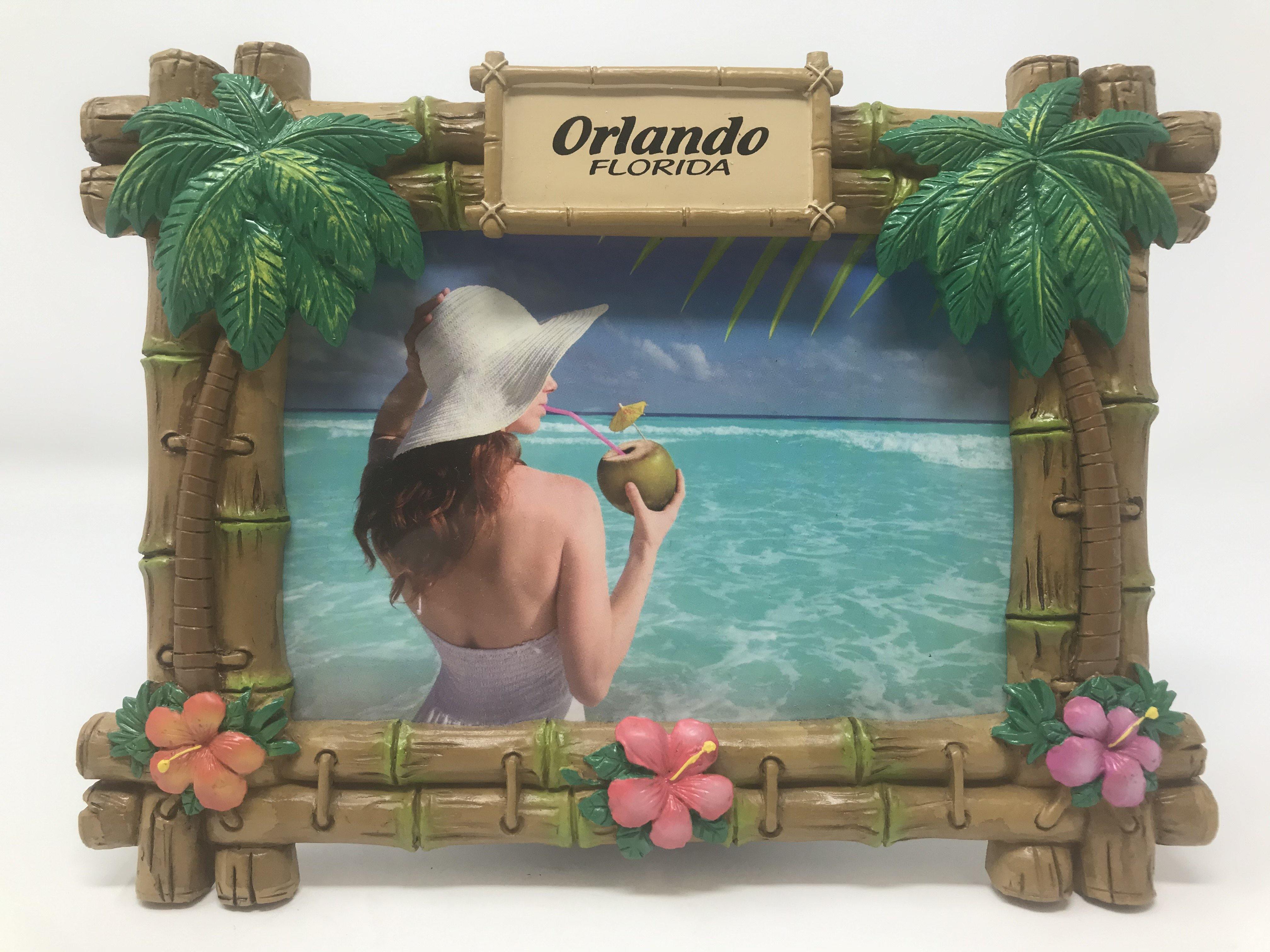Palms Resin Photo Frame 4X6"