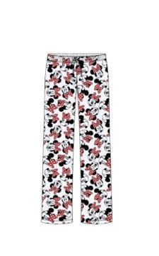 Disney Minnie Bow Toss Women Pajama Pant