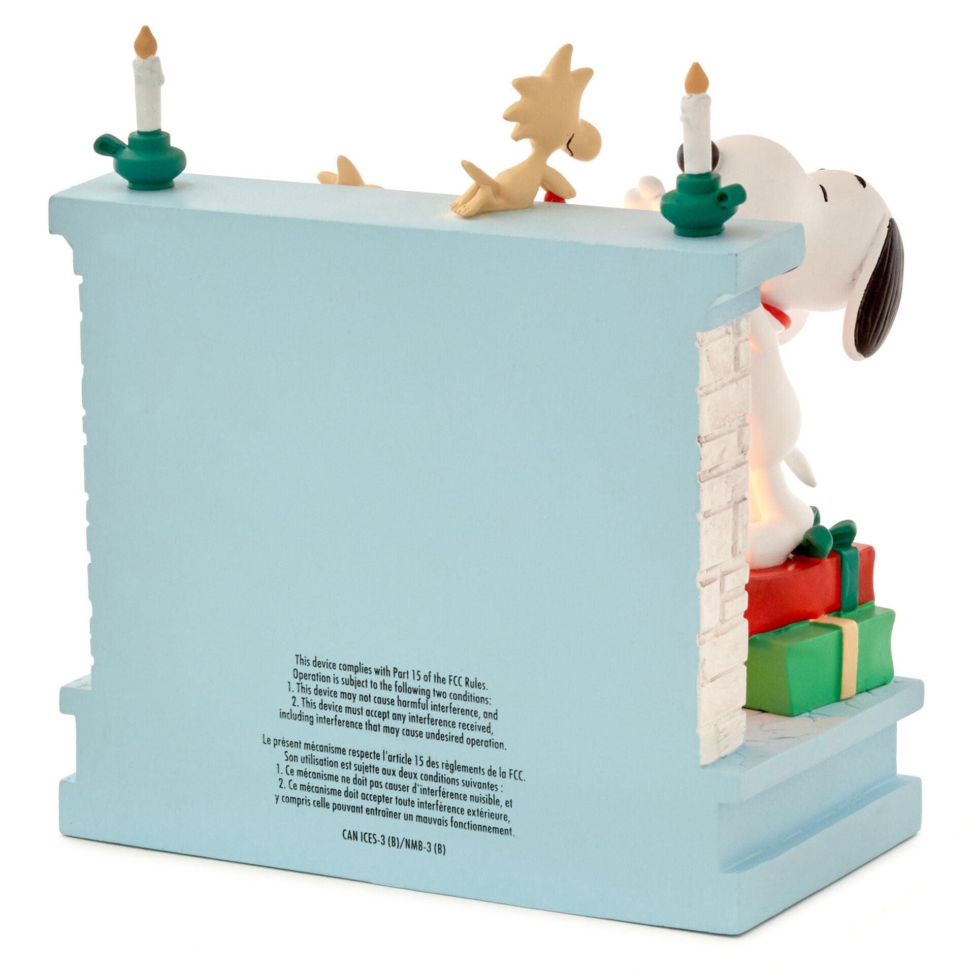 Peanuts® Snoopy and Woodstock Christmas Warms the Heart Figurine With  Light, 5.25
