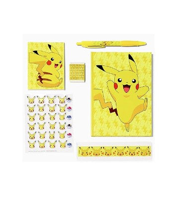 Pokémon Journal Set in PVC Zipper bag w/Pen