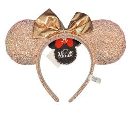 Minnie Mouse Ears Sequin Headband
