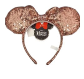 Minnie Mouse Ears Sequin Headband