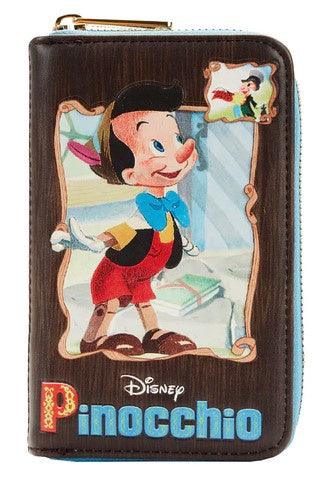 Pinocchio Book Zip Around Wallet