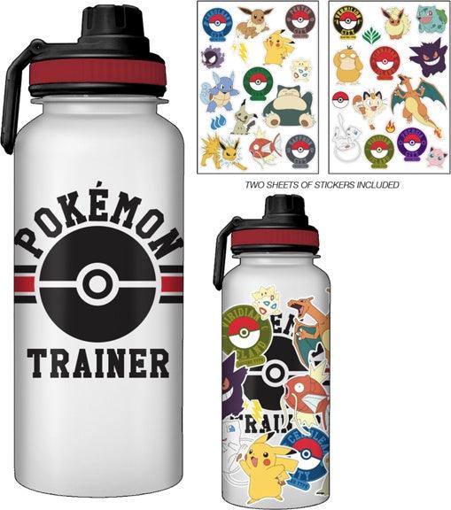 Pokémon Trainer Icon 32oz Twist Spout Plastic Bottle