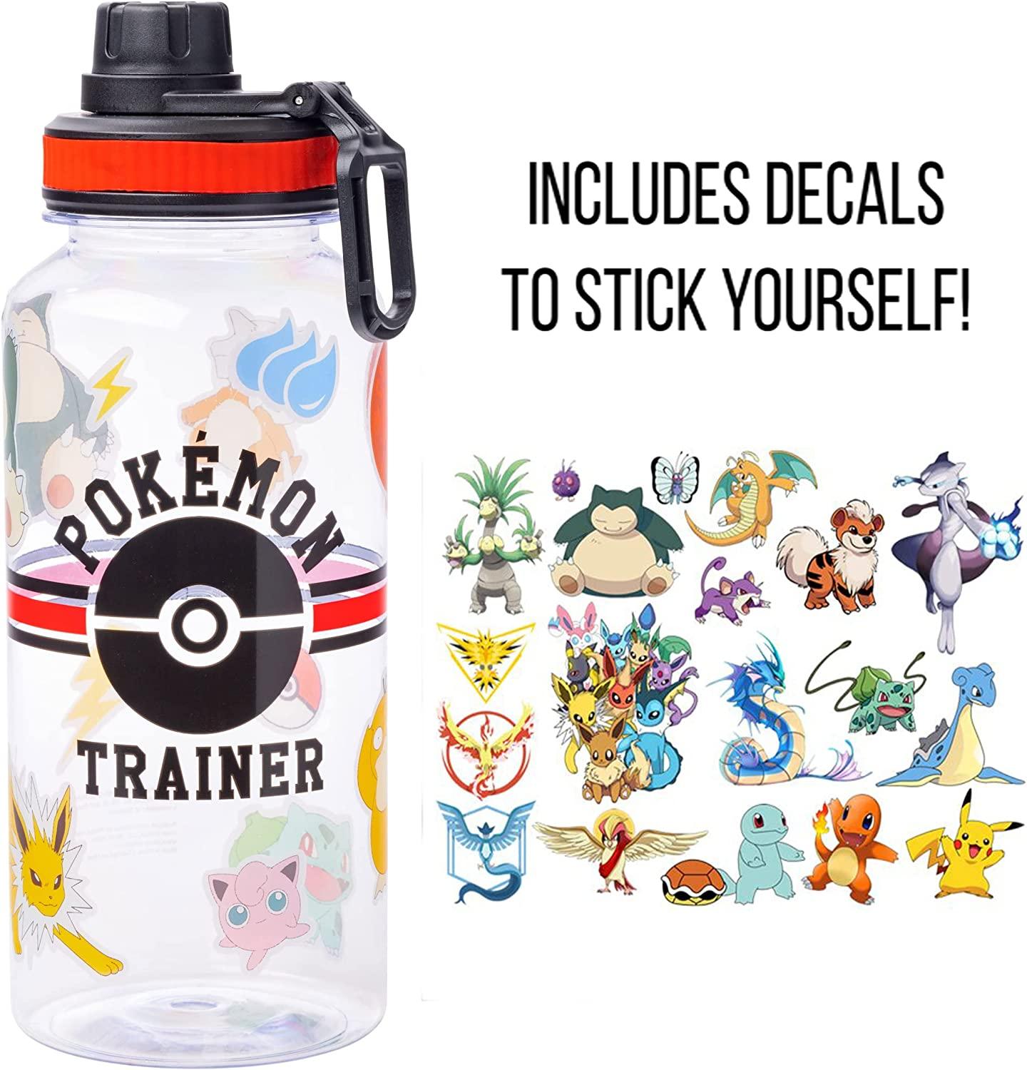 Pokémon Trainer Icon 32oz Twist Spout Plastic Bottle