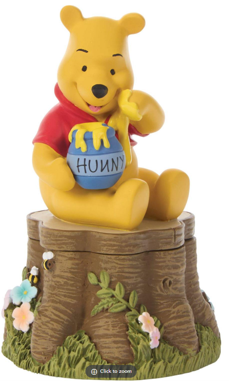 Disney Winnie the Pooh Trinket Box Figurine