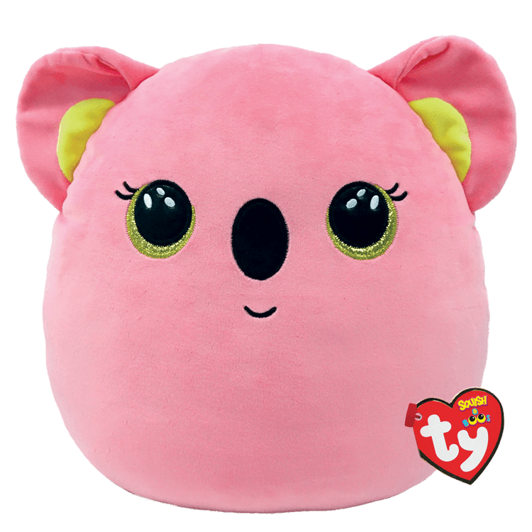 Poppy- Pink Koala Medium Squish 10"