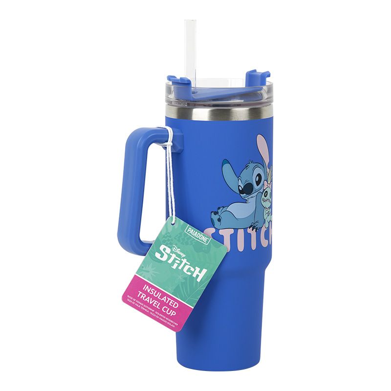 Stitch & Scrump Blue 30oz Insulated Tumbler w/ Straw