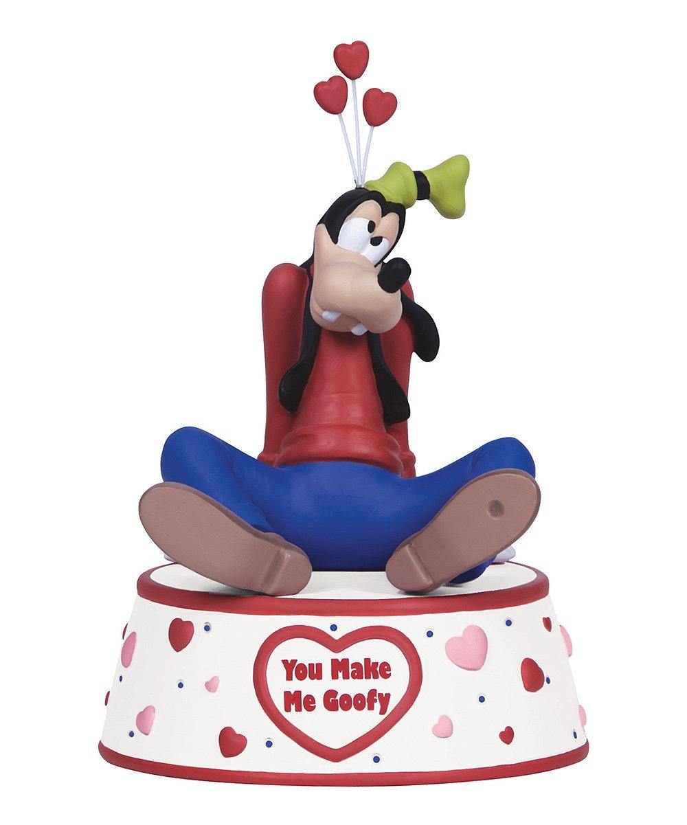Precious Moments "You Make Me Goofy" Musical Figurine -Disney Figurines Collectible