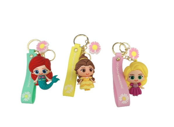 Princess Cute PVC Keychain