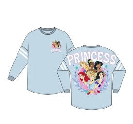 Youth Disney Team Princess Long Sleeve Blueberry Cream