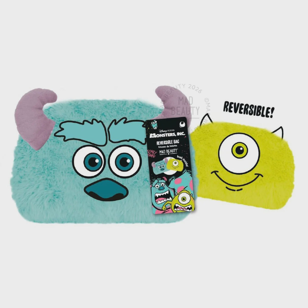 Monsters INC Reversible Cosmetic Bag