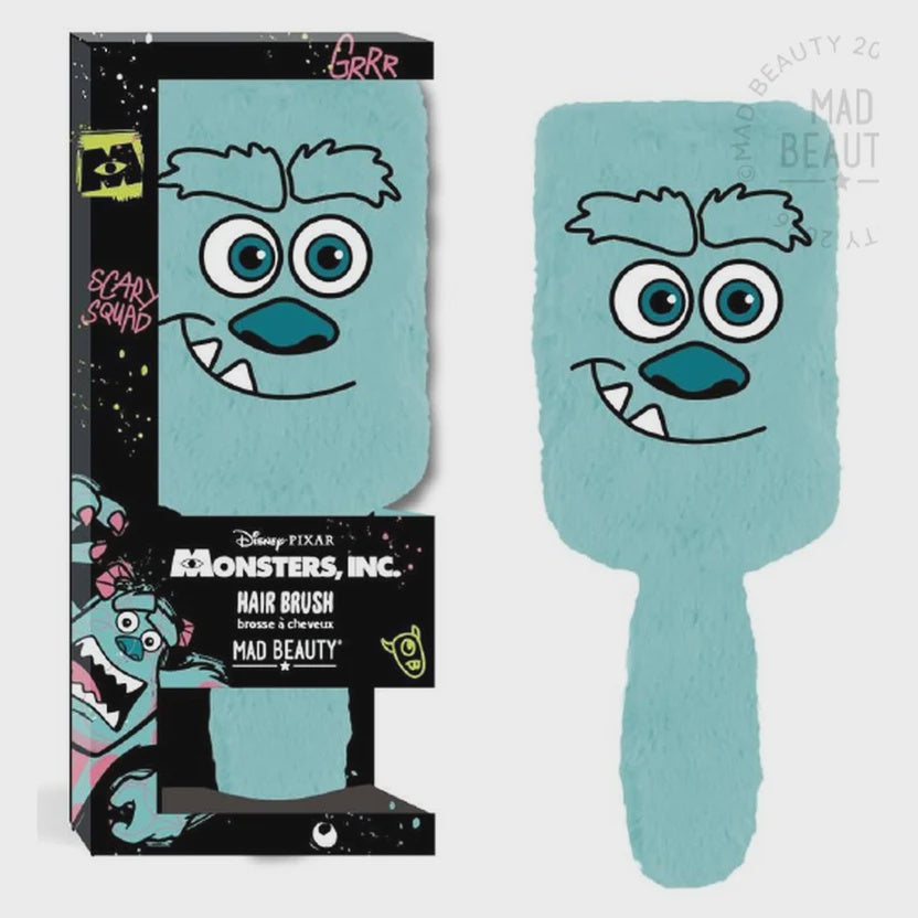 Monsters INC Fluffy Hair Brush - Sulley