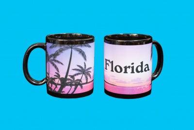 Purple Sunset Design Coffee Mug 11 oz
