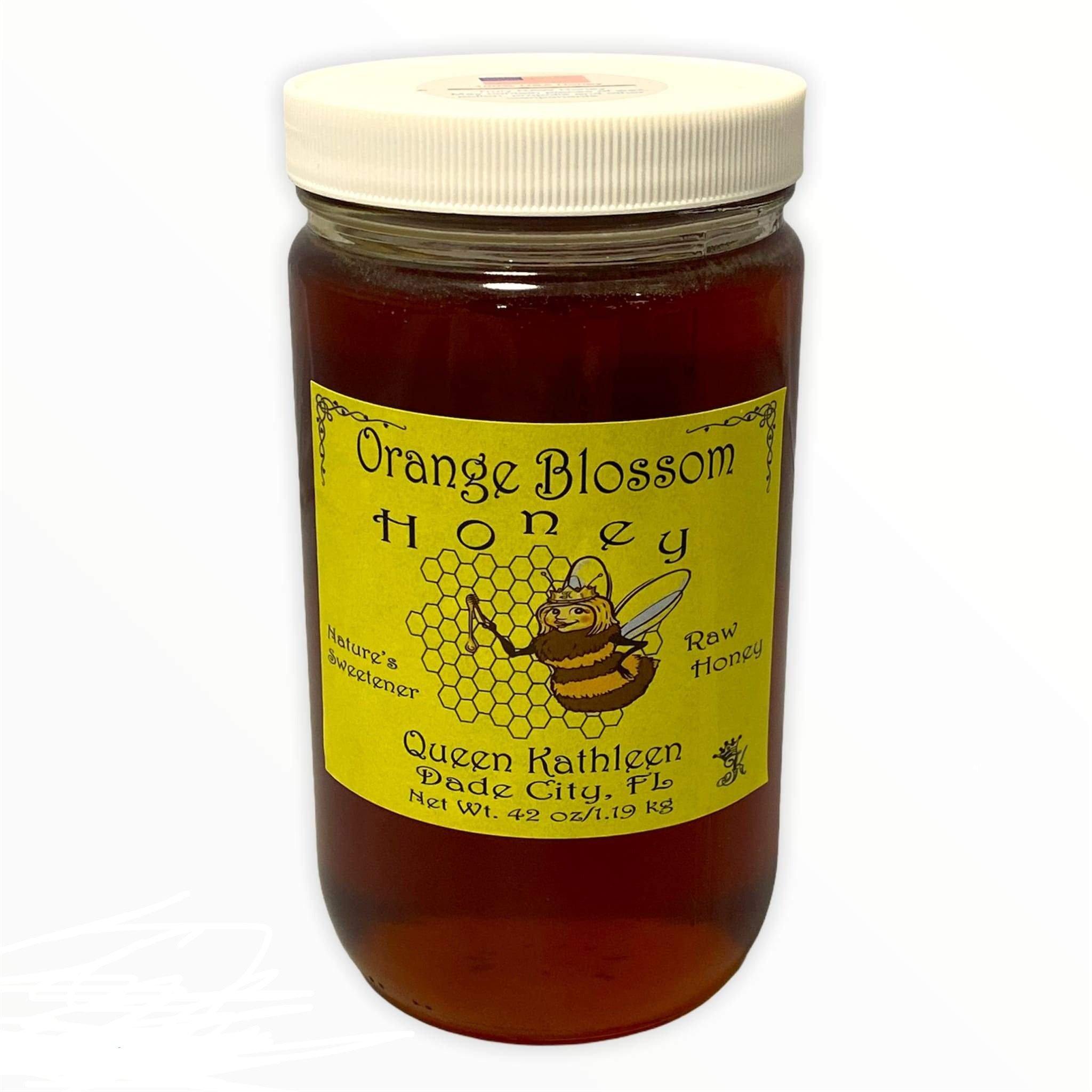 Queen Kathleen Orange Blossom Honey Jar 42oz