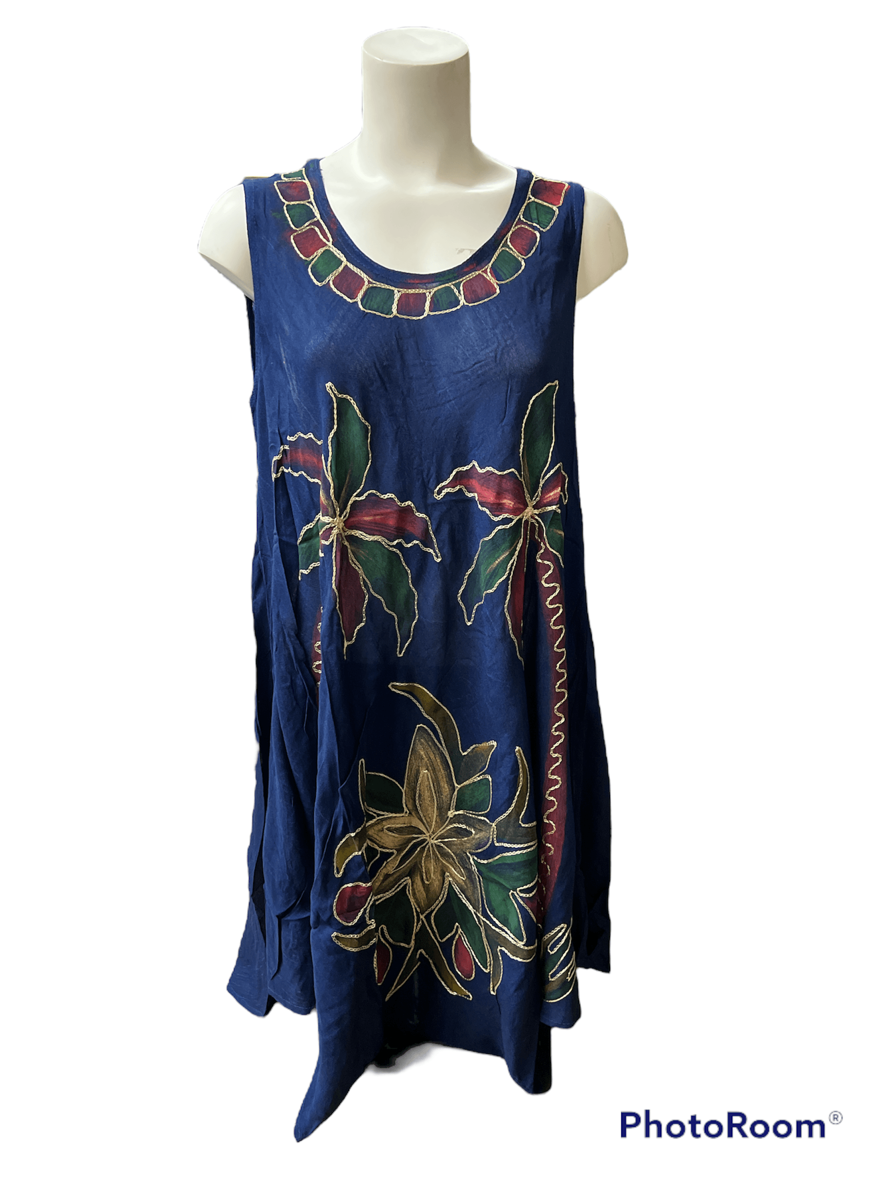 Rayon Denim Wash Dress