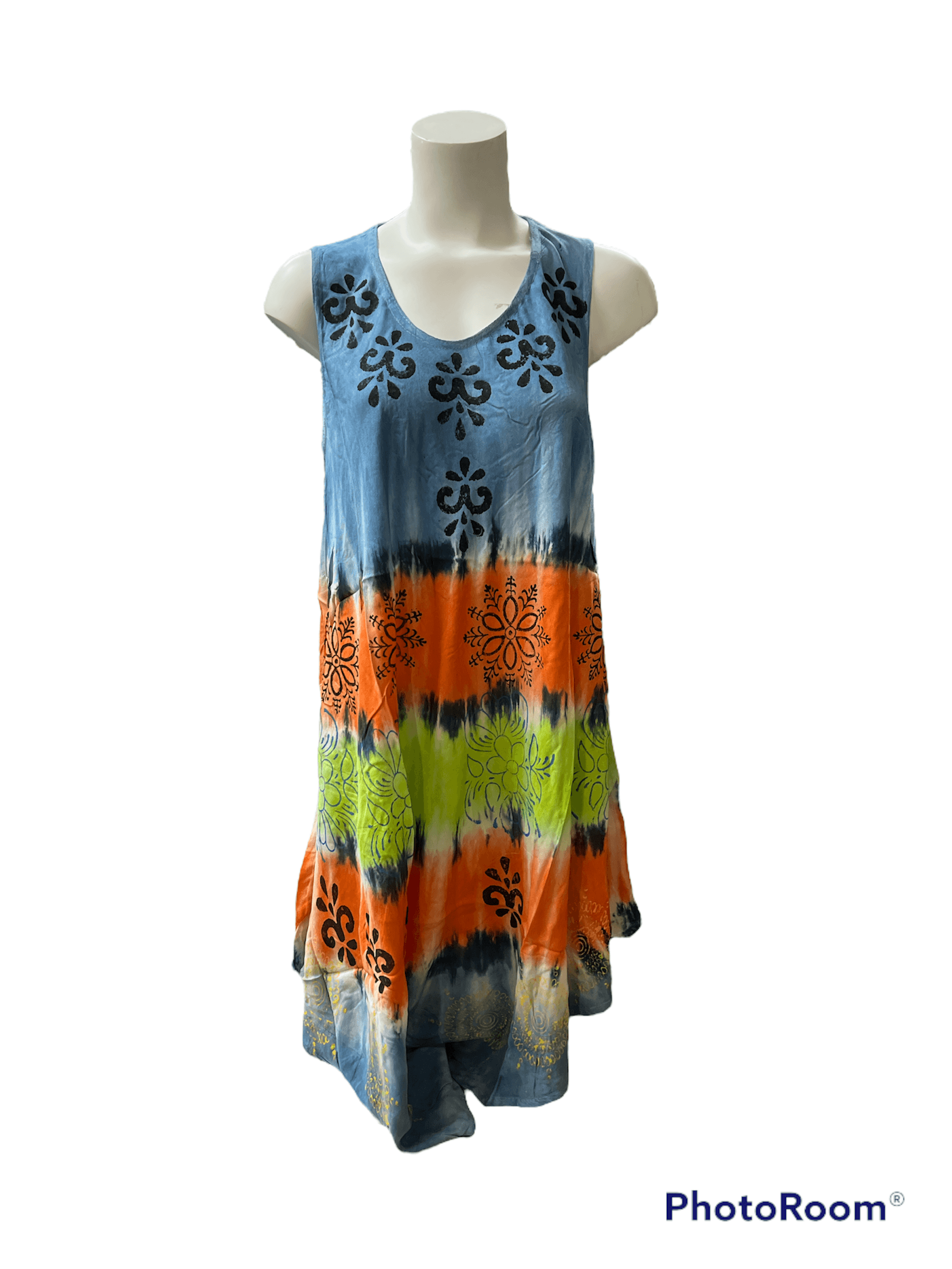 Rayon Tye Dye Dress