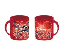 Disney 2025 Mickey & Friends Party 11oz Red Mug