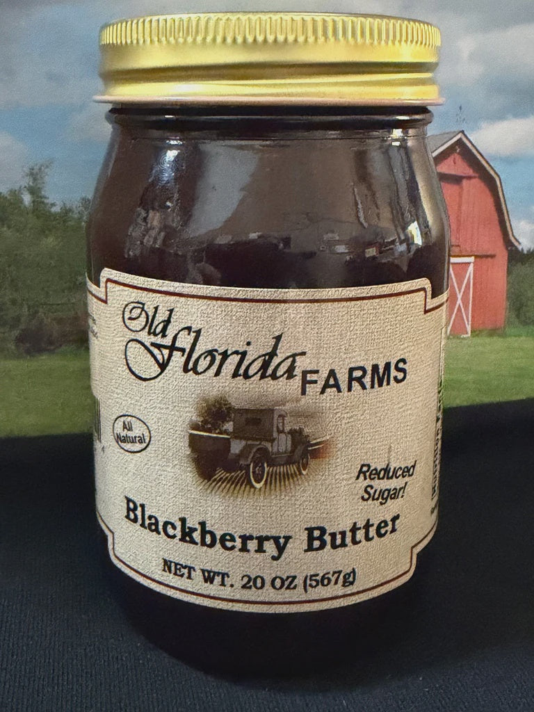 Old Florida Farms Reduced Sugar Blackberry Butter