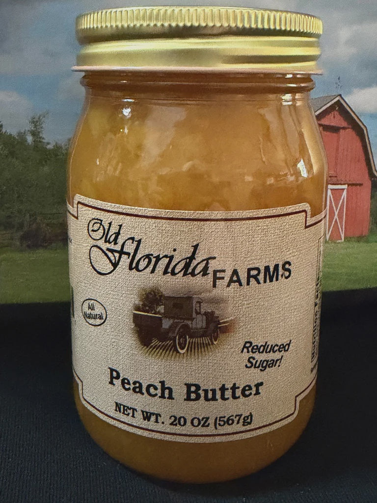 Old Florida Farms Reduced Sugar Peach Butter