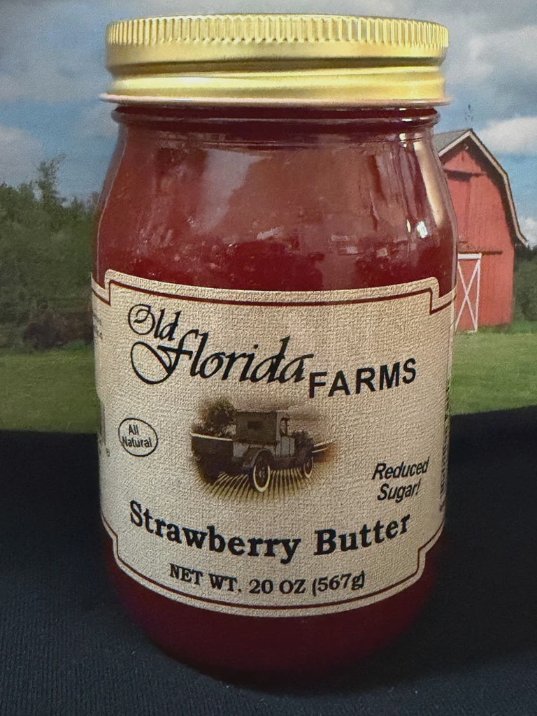 Old Florida Farms Reduced Sugar Strawberry Butter