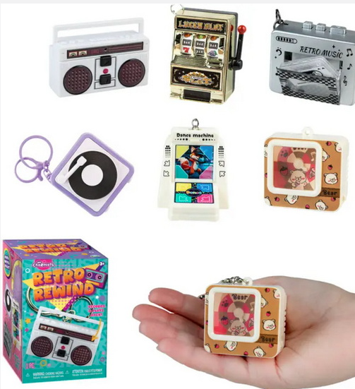 Charmlets Retro Rewind Charms Assrt - 1pc