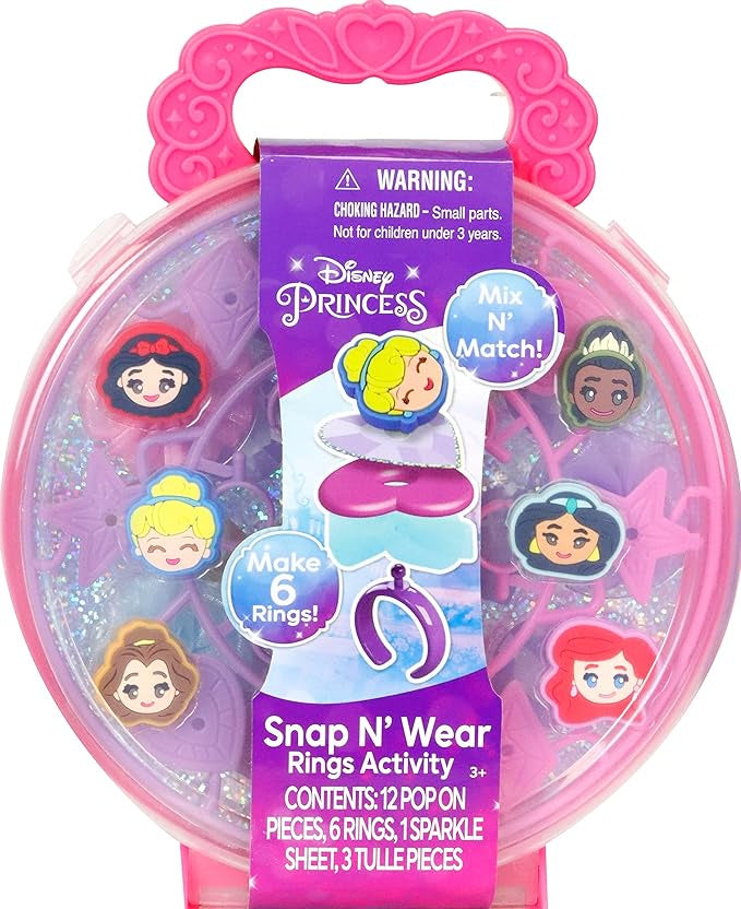 Tara Princess Snap N' Wear Activity Rings Set