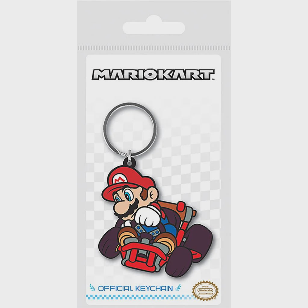 Mario Kart (Mario Drift) PVC Keychain