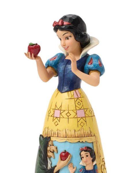 Snow White Apple with Scene Figurine