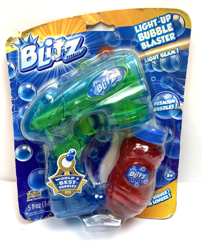 Blitz Bubbles Light‑Up Bubble Blaster Gun 5oz