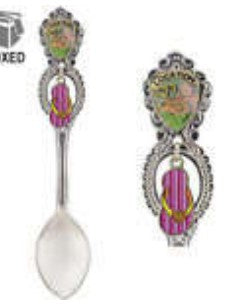 Sandal Enamel Charm Spoon