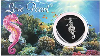 Seahorse Love Pearl Necklace