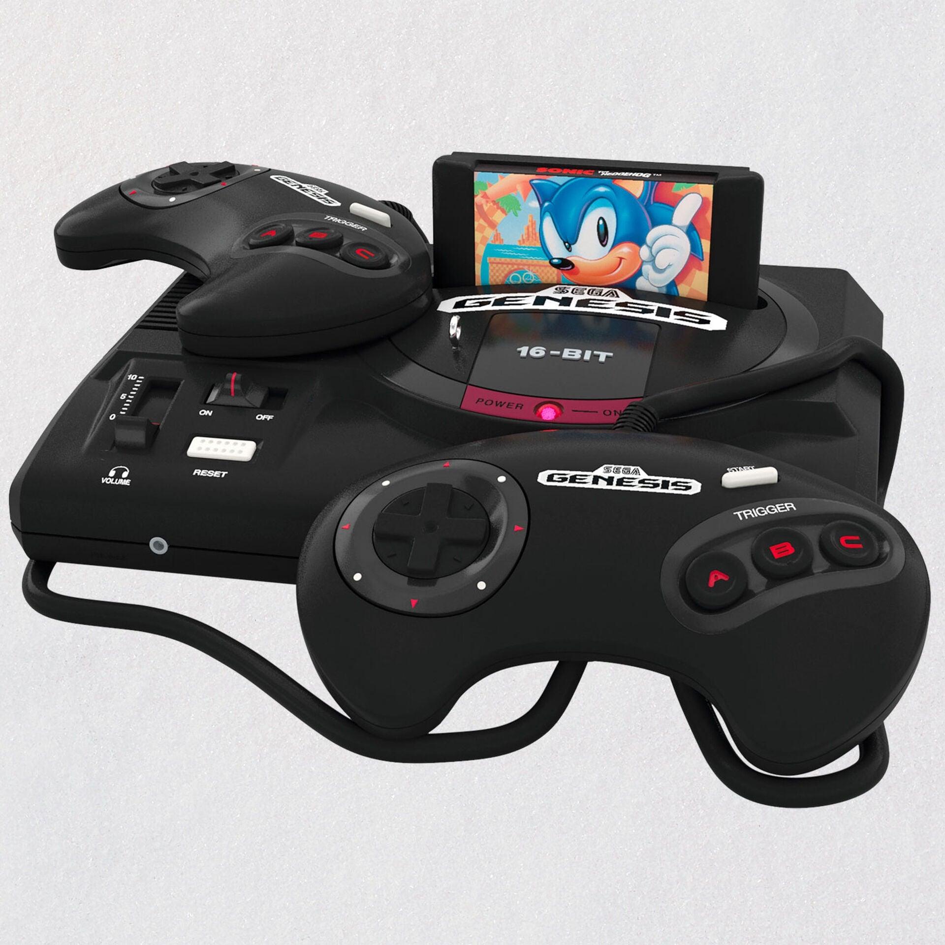 SEGA Genesis Console Ornament With Light and Sound