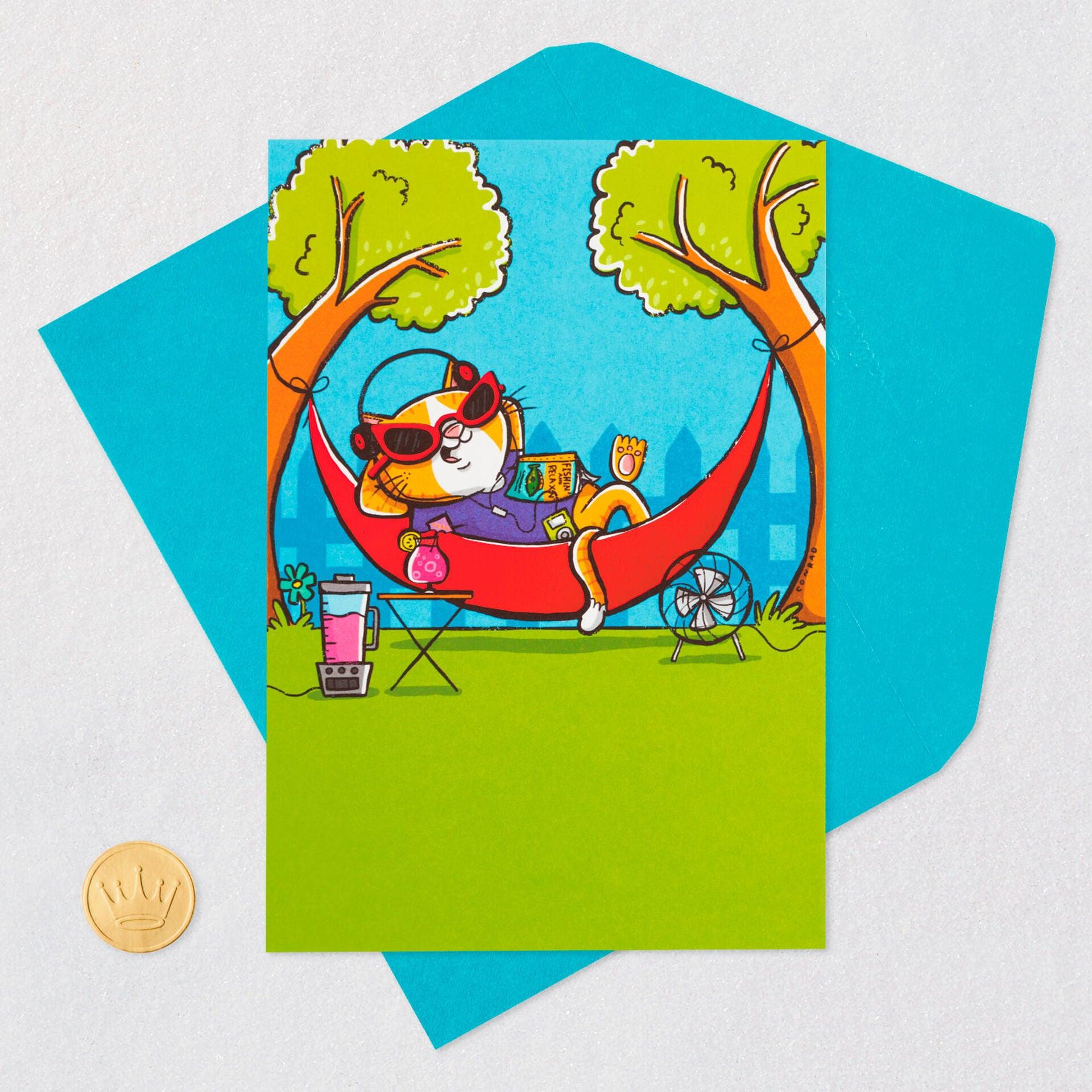 Seven-Day Weekend Funny Retirement Card