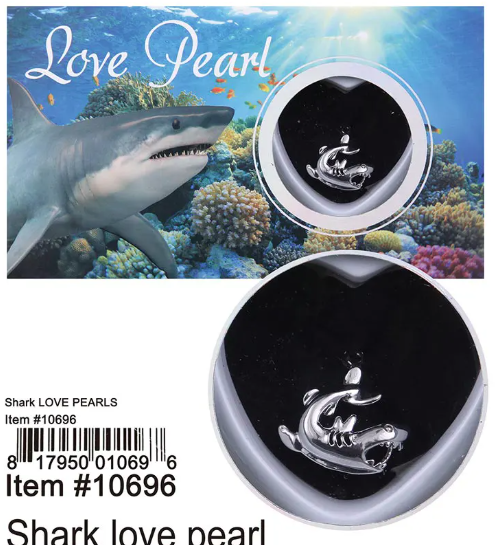 Shark Love Pearl Necklace