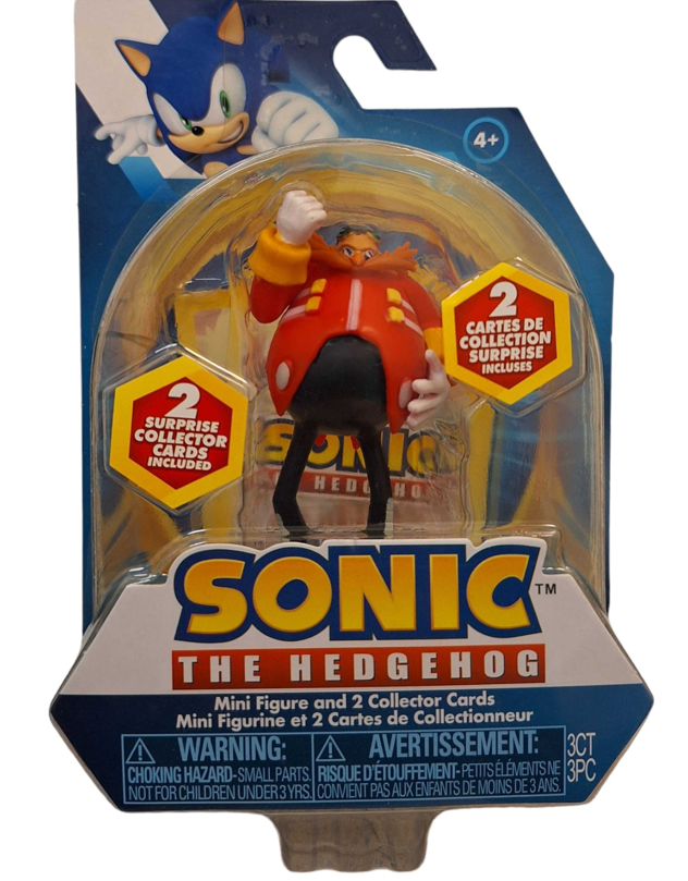 Sonic Mini Figure +2 Collector Cards