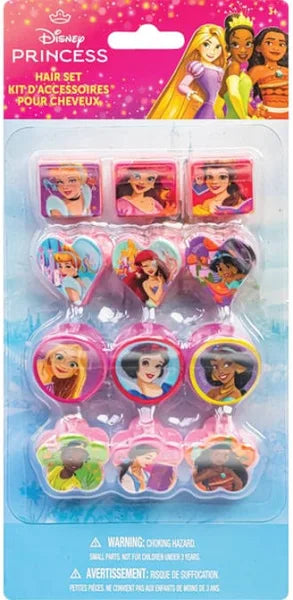 Disney Princess Hair Accessories for Girls 12 Mini Hair Claw Clips