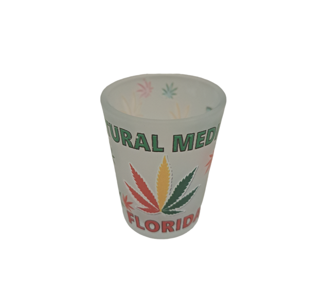 Florida Natural Medicine Shot Glass