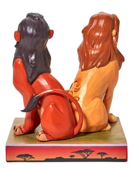 Simba and Scar "Proud And Petulant" Figurine