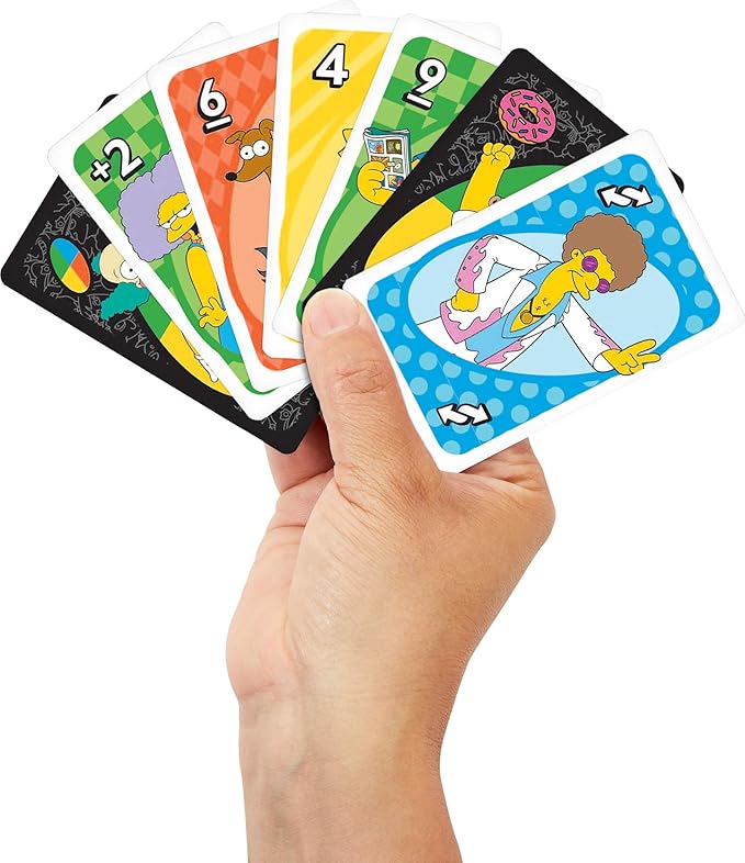 The Simpsons Uno Cards
