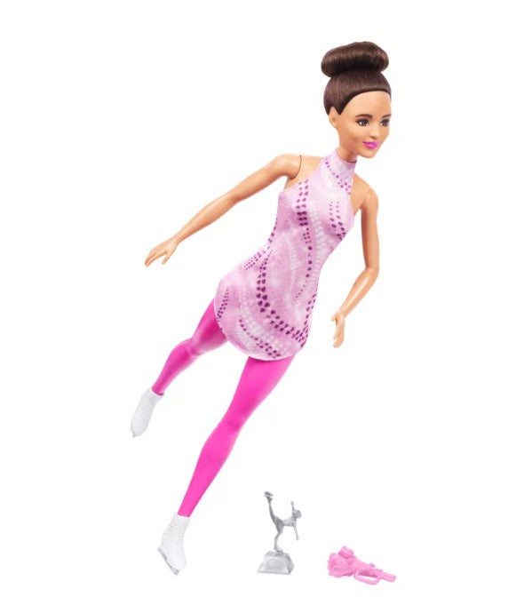 Barbie Skater Doll in Removable Skate Outfit w/ Trophy