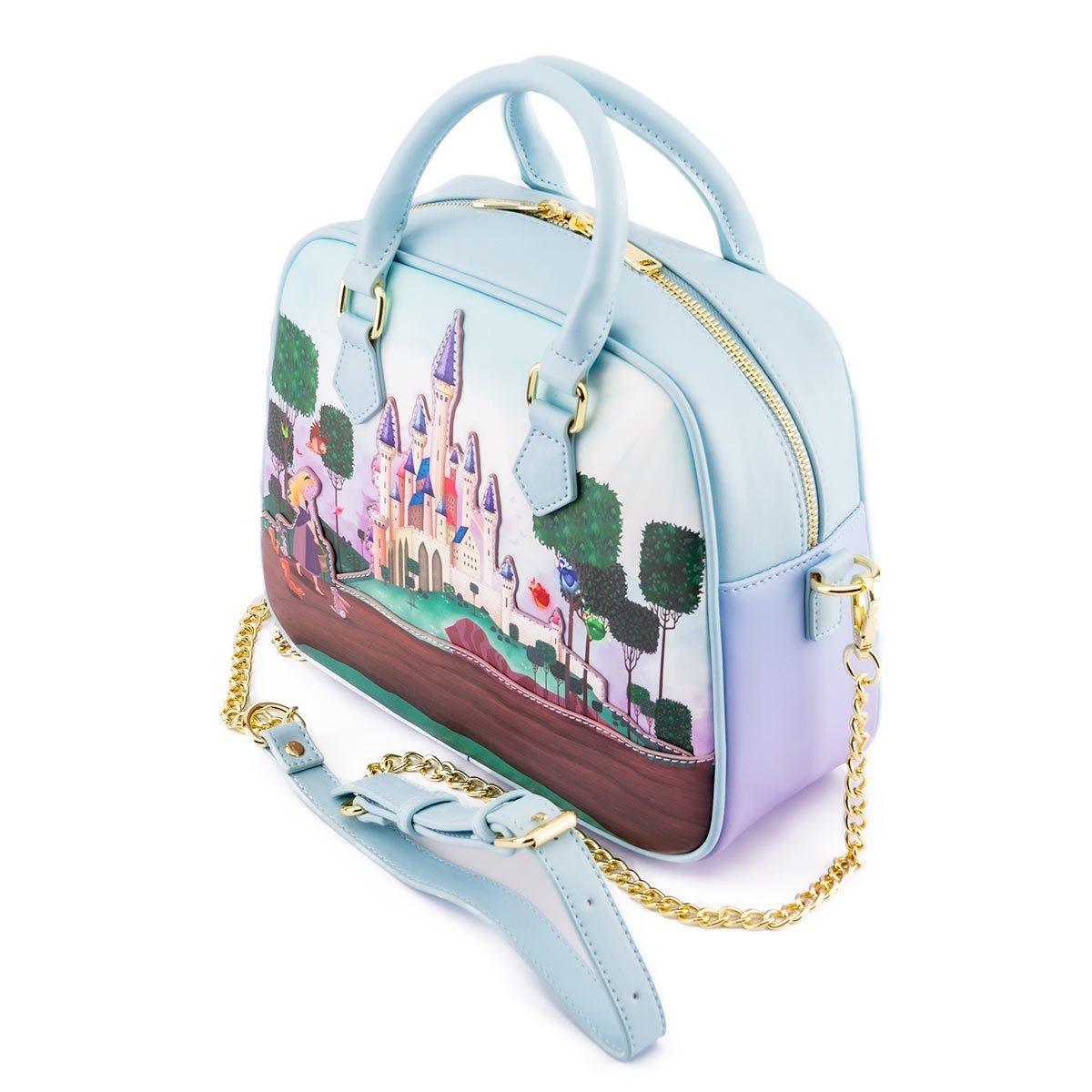 Sleeping Beauty Castle Crossbody Bag