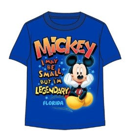 Mickey Small Legend Toddler Royal Blue Tee