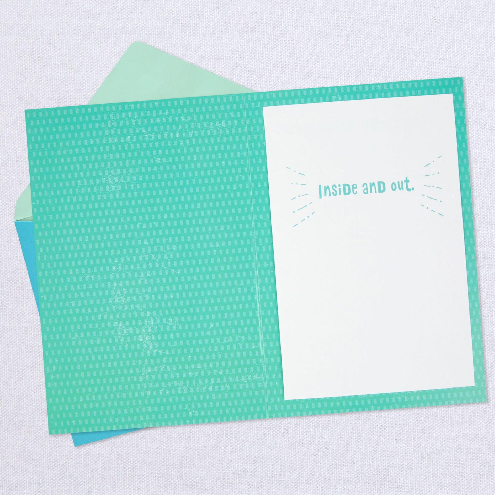 Smiley Inside and Out Friendship Card