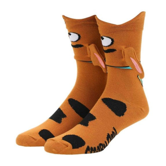 Scooby Doo 3D Plush Ears Crew Socks