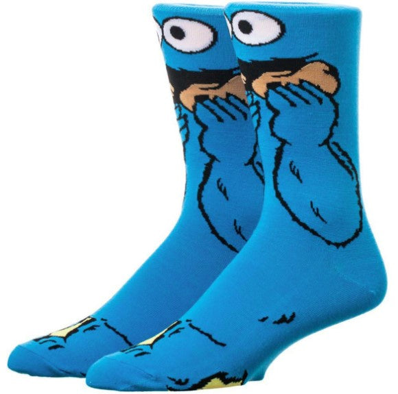 Cookie Monster Animigos 360 Men's crew Socks