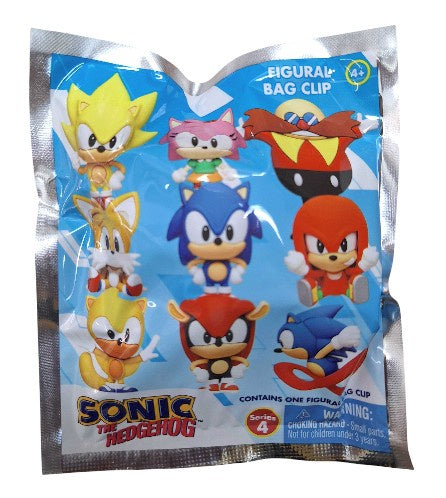 Sonic 3D Foam Bag Clip, Series 4