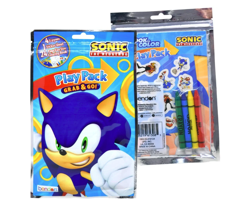 Sonic Grab n Go Play Pack