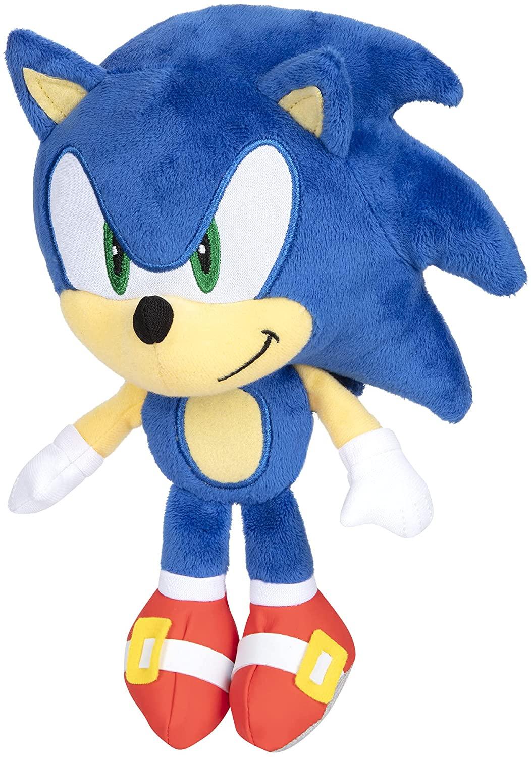 Sonic The Hedgehog Plush 9-Inch Modern Sonic Collectible Toy